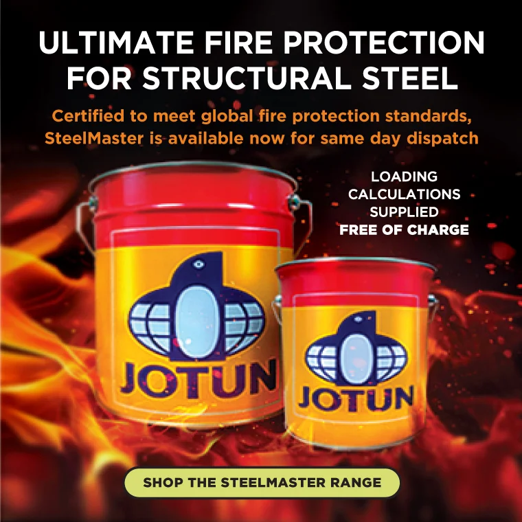 Jotun SteelMaster Ultimate Fire Protection Paint for Structural Steel