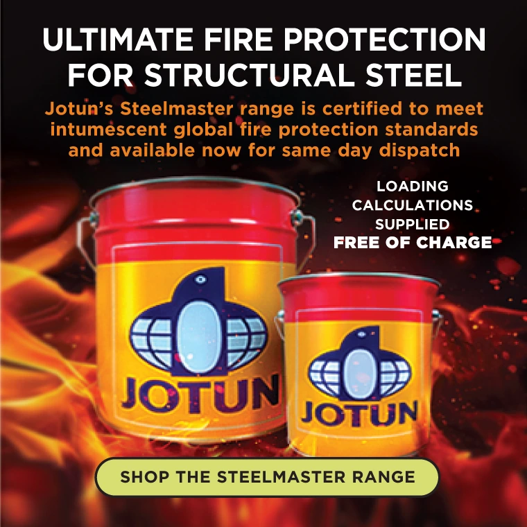 Jotun SteelMaster Ultimate Fire Protection Paint for Structural Steel