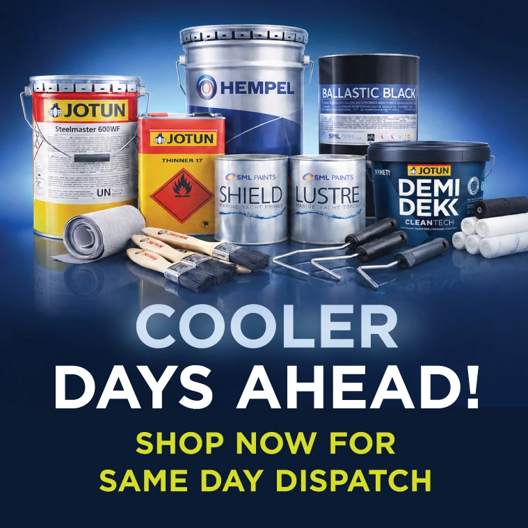 Cooler days ahead after a 3 day heatwave showing a group of SML products