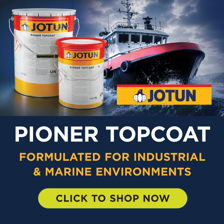 Pioner Topcoat is in stock and available for immediate dispatch