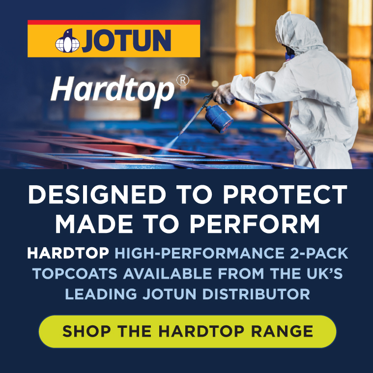 Jotun Hardtop High-performance 2 -pack topcoats available from SML Paints