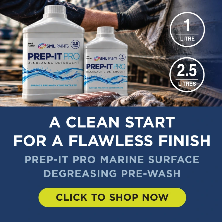 Prep-it Pro surface degreasing pre-wash for a flawless paint finish