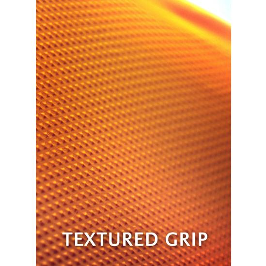 Close up of the textured grip moulded into disposable gloves providing protection during painting and cleaning tasks
