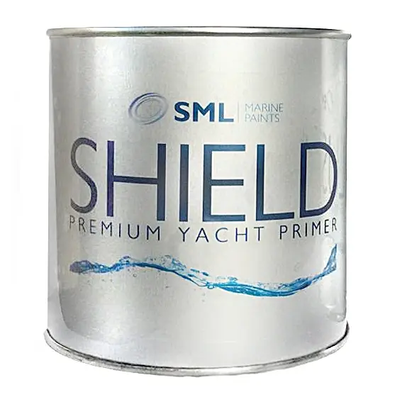 A tin of Shield Bilge Paint
