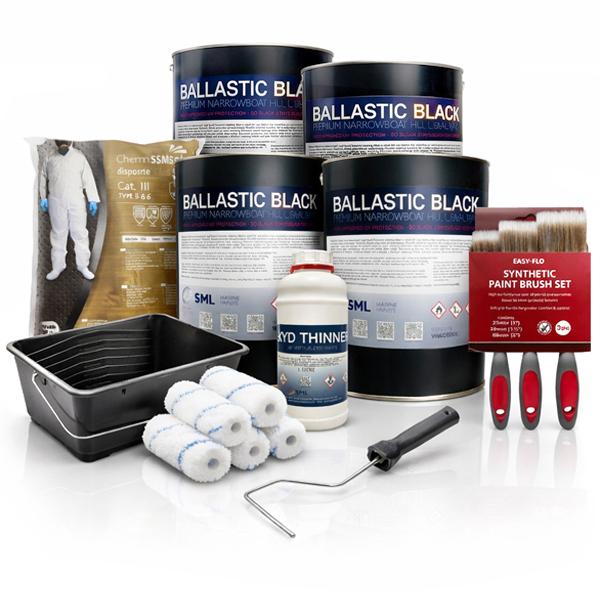 Ballastic Black 75ft Hull Blacking Kit