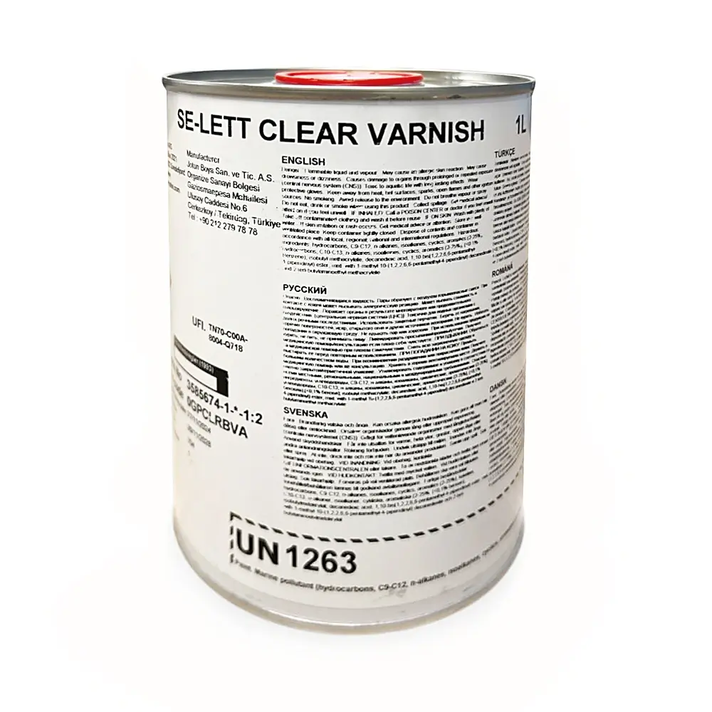 Se-Lett Clear Varnish